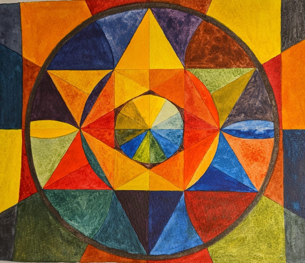 kaleidoscope mandala - image 3 - student project