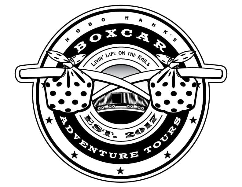 Hobo Hank's Boxcar Adventure Tours logos - image 2 - student project