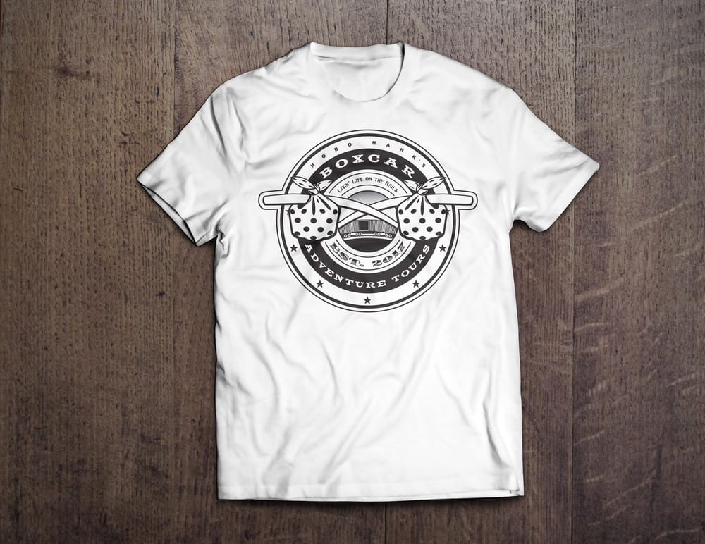 Hobo Hank's Boxcar Adventure Tours logos - image 5 - student project