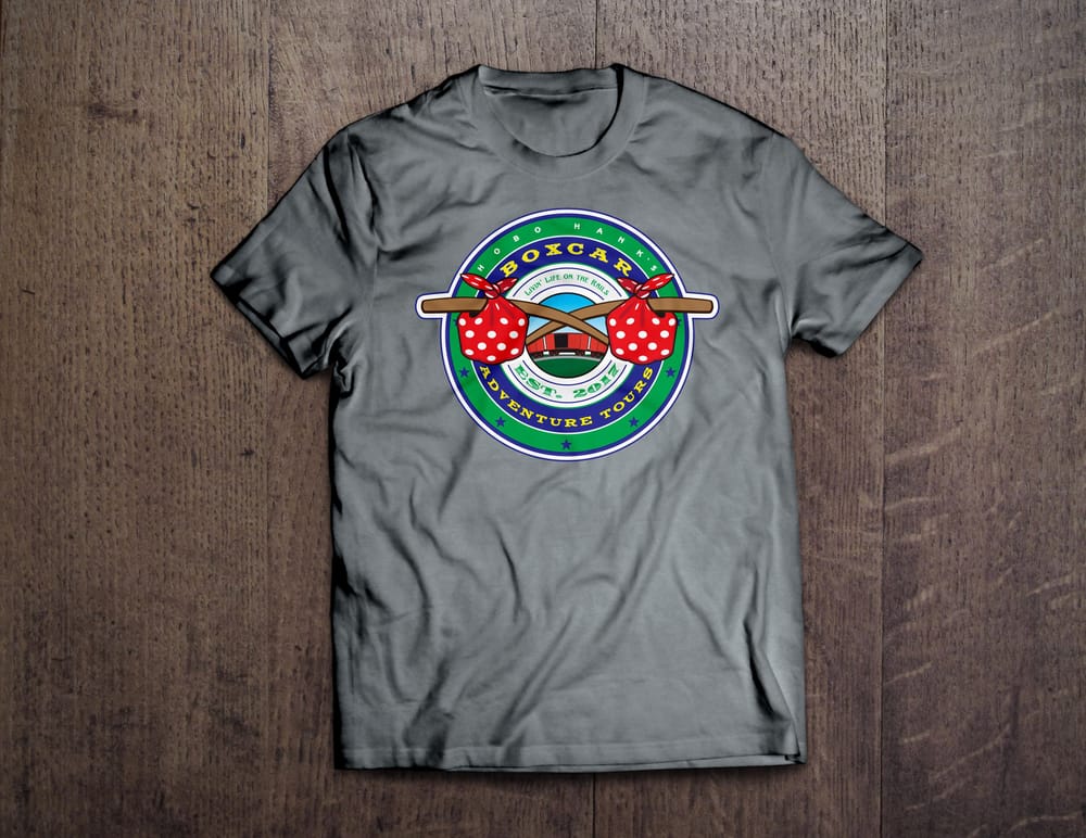 Hobo Hank's Boxcar Adventure Tours logos - image 7 - student project