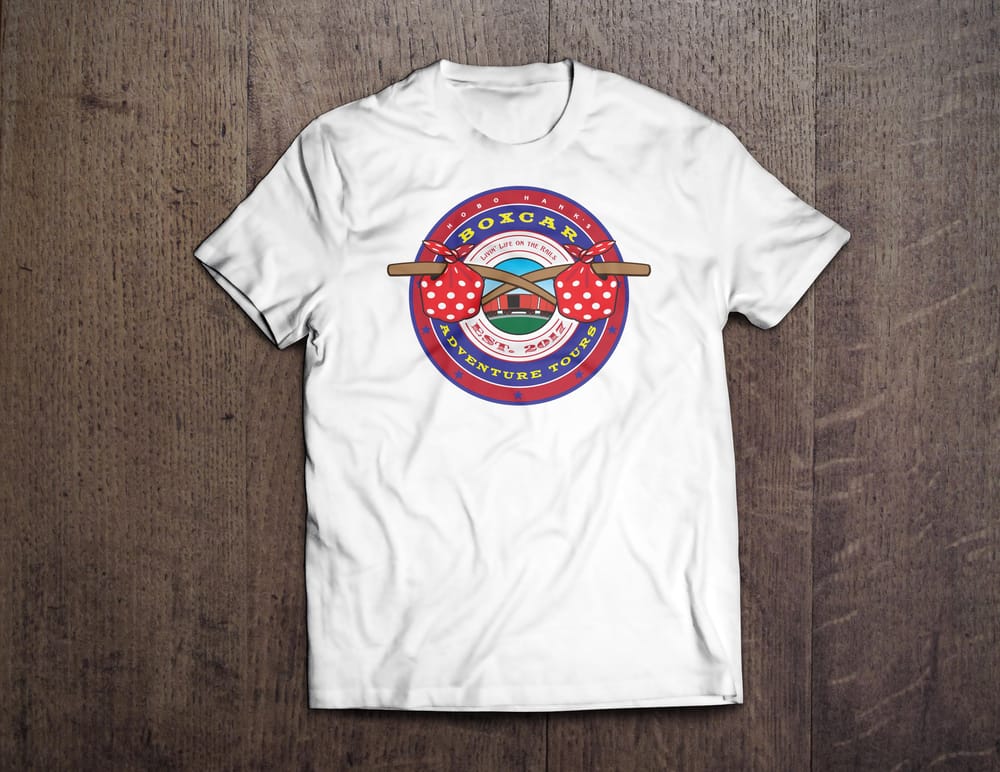 Hobo Hank's Boxcar Adventure Tours logos - image 6 - student project
