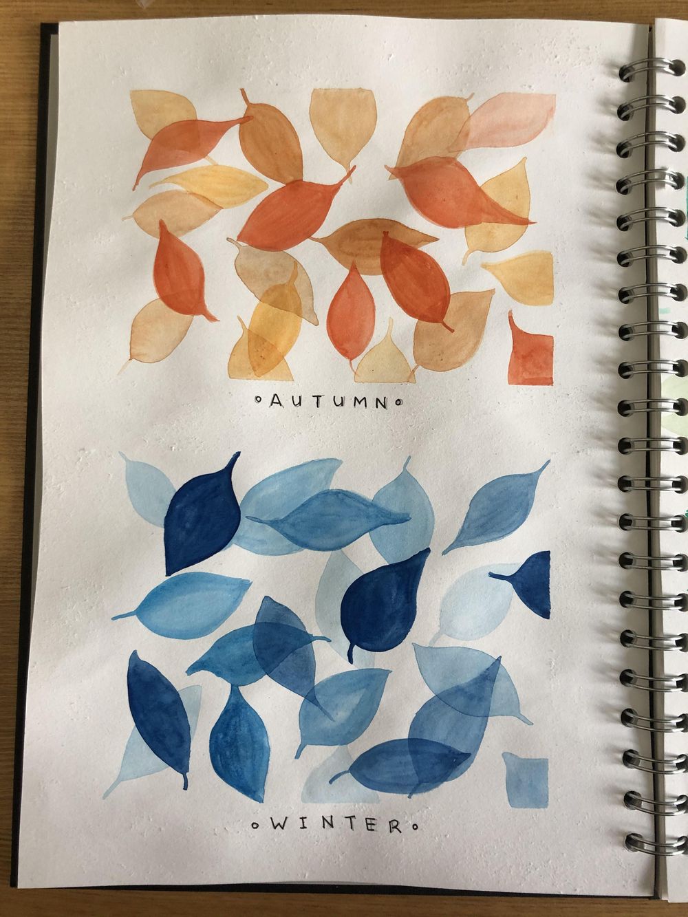 Falling leaves - image 2 - student project