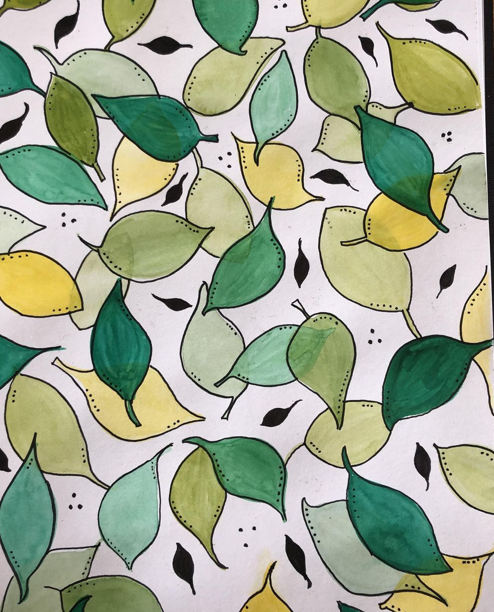 Falling leaves - image 3 - student project