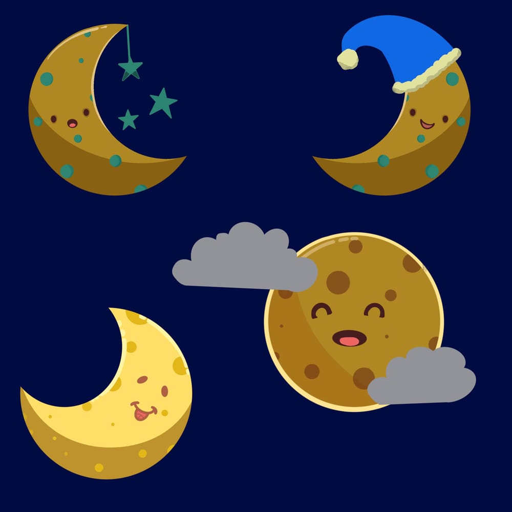 Sweet moon - image 1 - student project