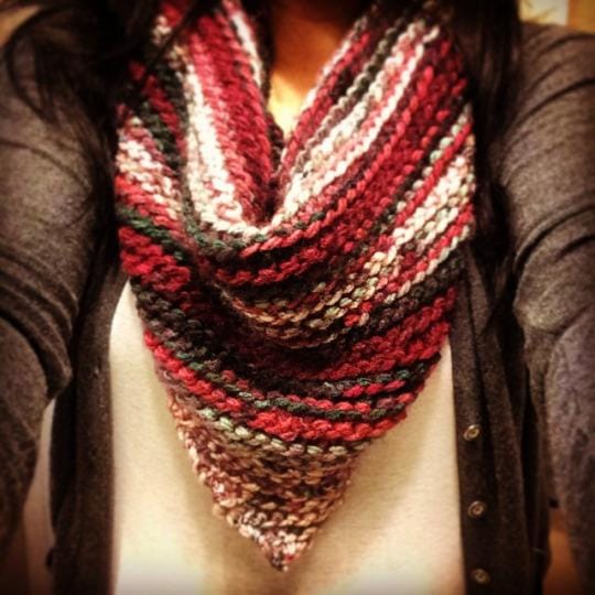 Triangle Scarf - image 1 - student project