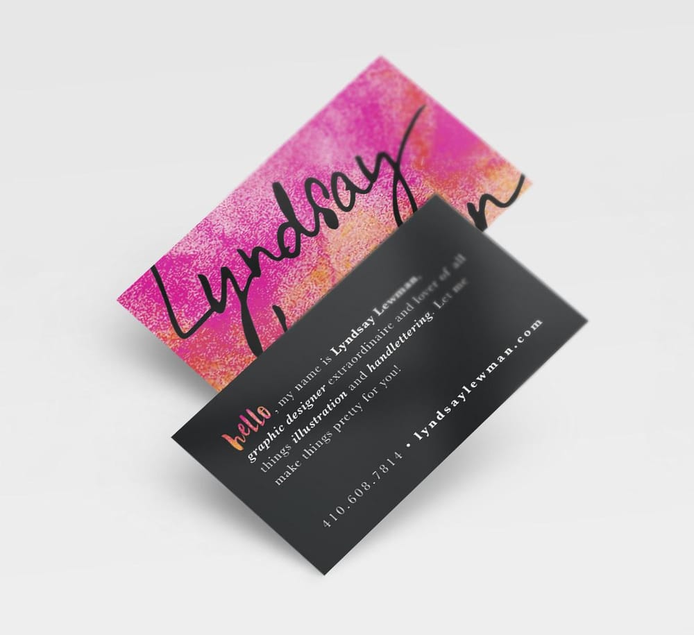 Business Card Redesign - image 3 - student project