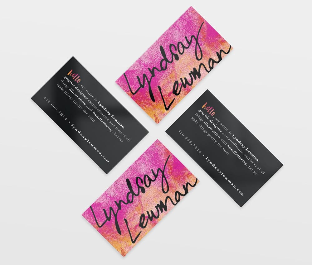 Business Card Redesign - image 2 - student project
