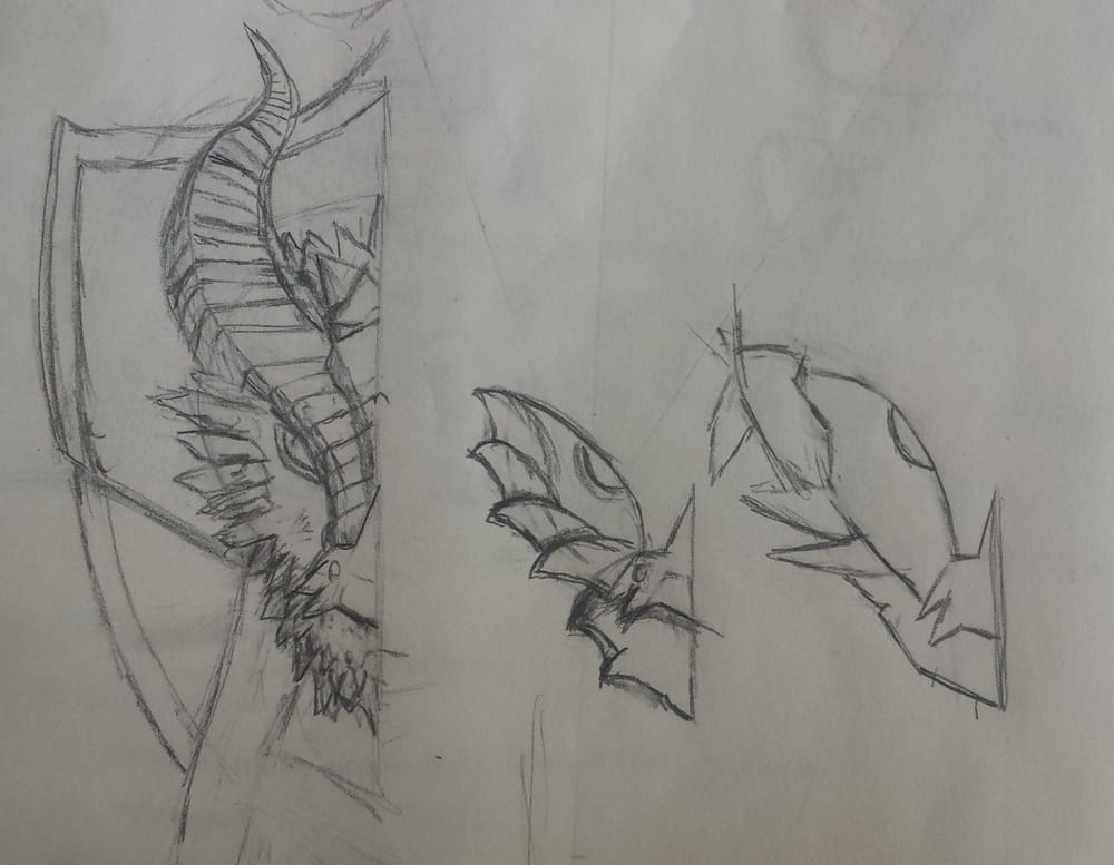 Geometric Dragon  - image 5 - student project