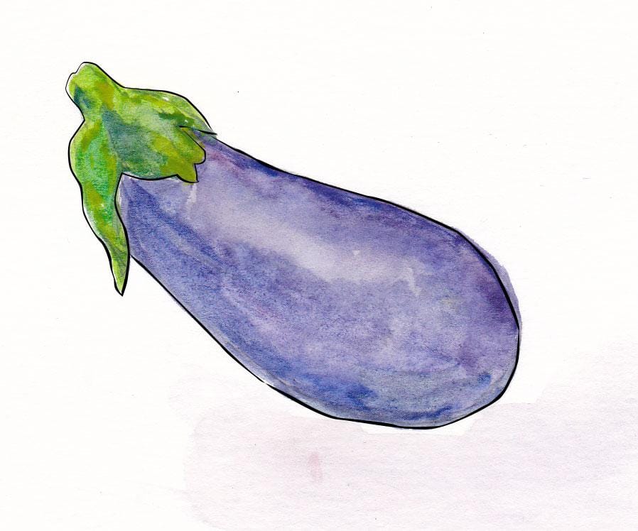 My Inky Aubergine - image 1 - student project