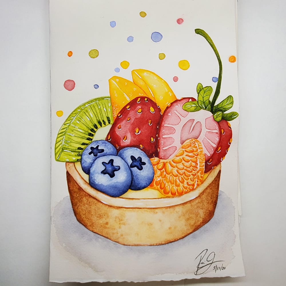 Rosi's Fruit Tart - image 1 - student project
