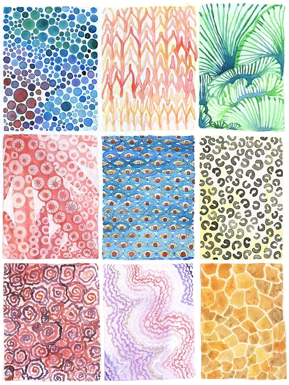 Watercolor textures - image 2 - student project