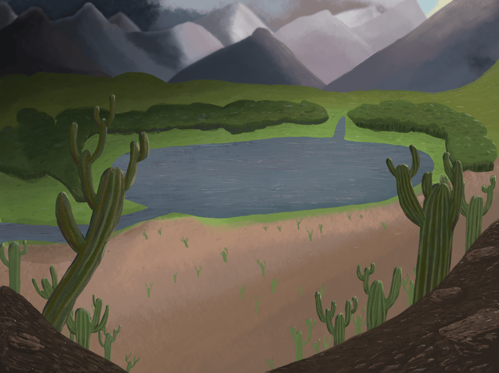 My first digital painting - image 3 - student project