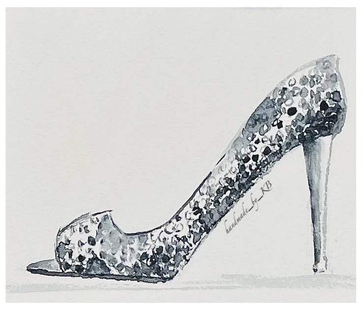 Watercolor textures in Shoes - image 2 - student project