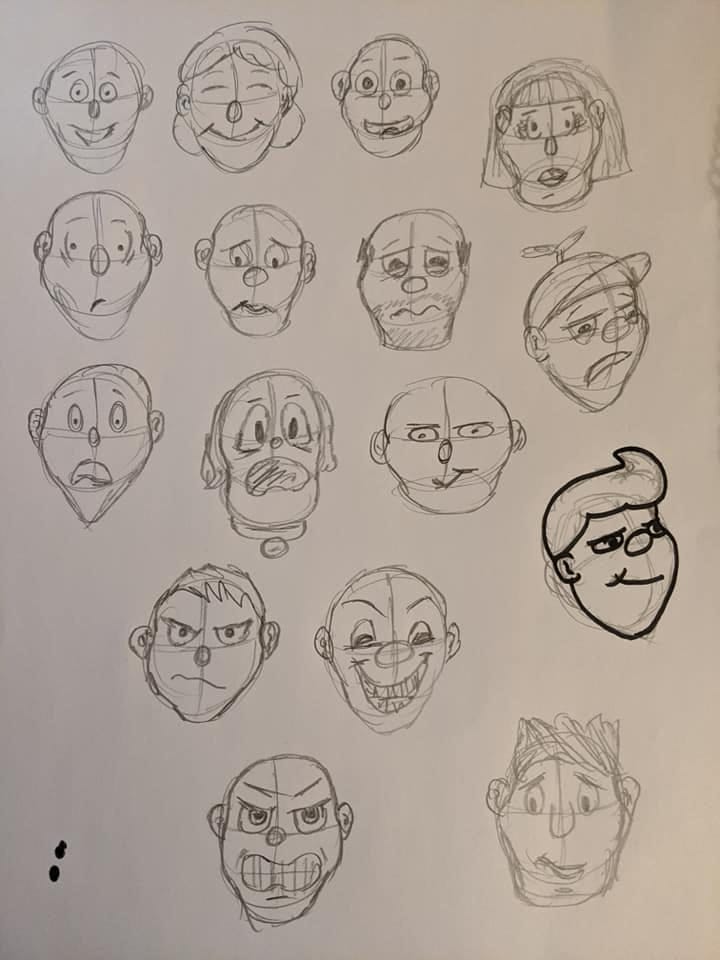 Cartooning Experiment - image 2 - student project