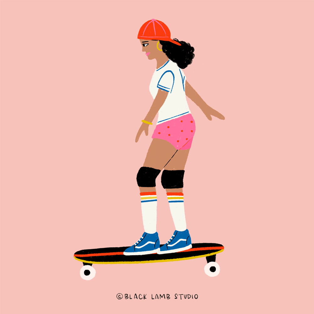 Skater Girl Skillshare Student Project