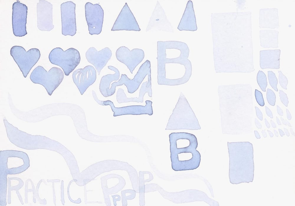 Watercolor Practice Sheets | Skillshare Student Project