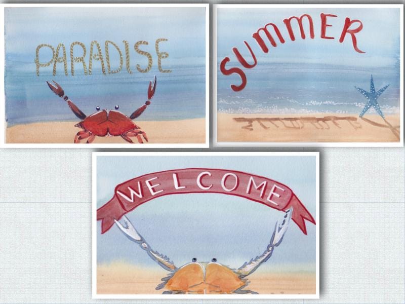 Lettering in watercolor - image 5 - student project
