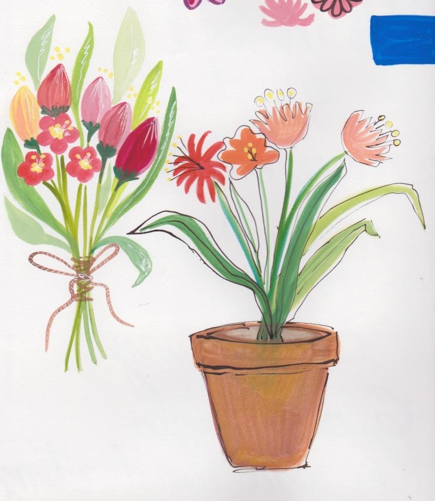 Watercolor and gouache - image 2 - student project