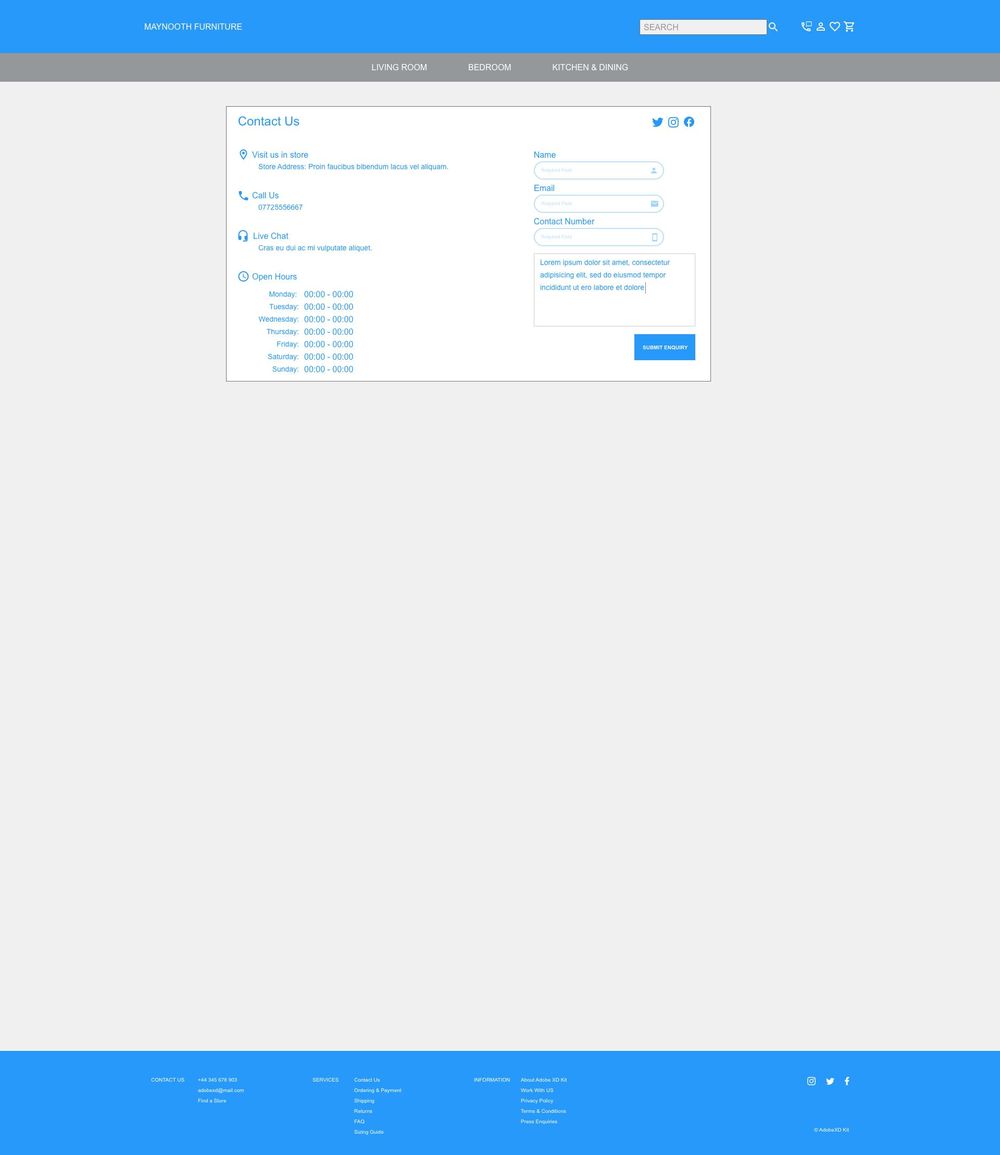 Class Project 01 - Wireframe Homepage & Contact Page - image 2 - student project