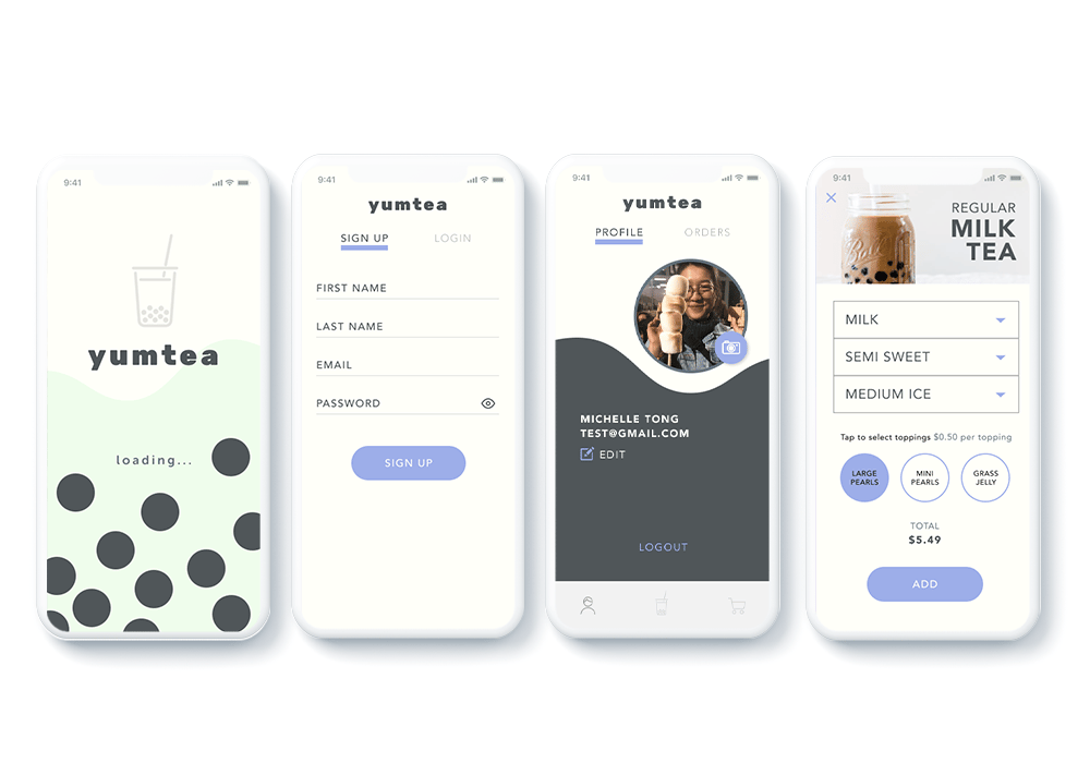 yumtea - image 1 - student project