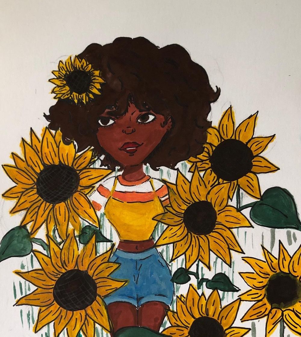 Sunflowers - image 1 - student project