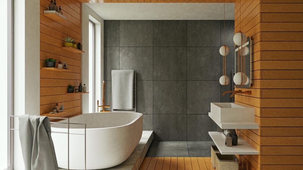 Modern Bath - image 1 - student project