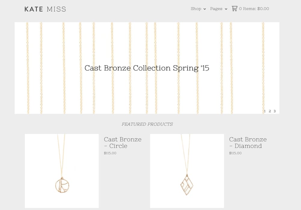Kate Miss Jewelry Shop - image 10 - student project