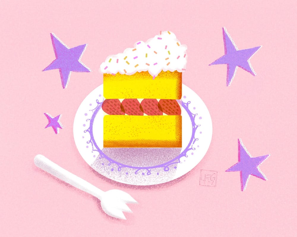 Cake and Stars - image 2 - student project