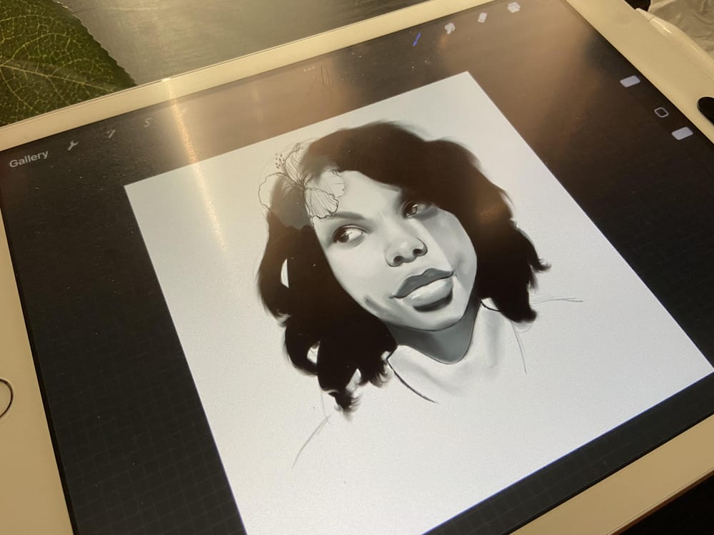 Shading Techniques for Portraits Sample Project - image 2 - student project