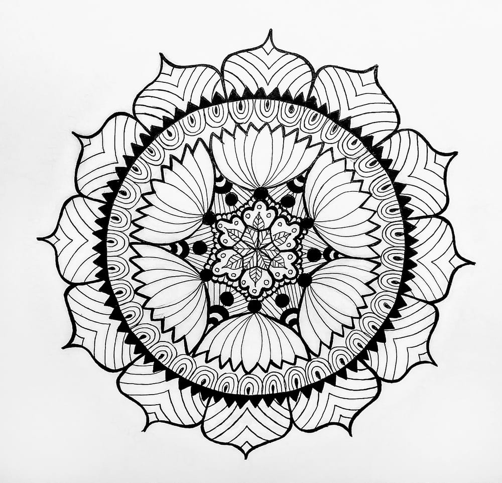 My Therapeutic Mandalas - image 1 - student project