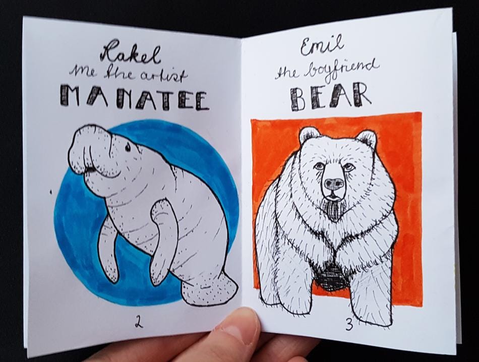 My Family's Favorite Animals - My First Zine - image 4 - student project