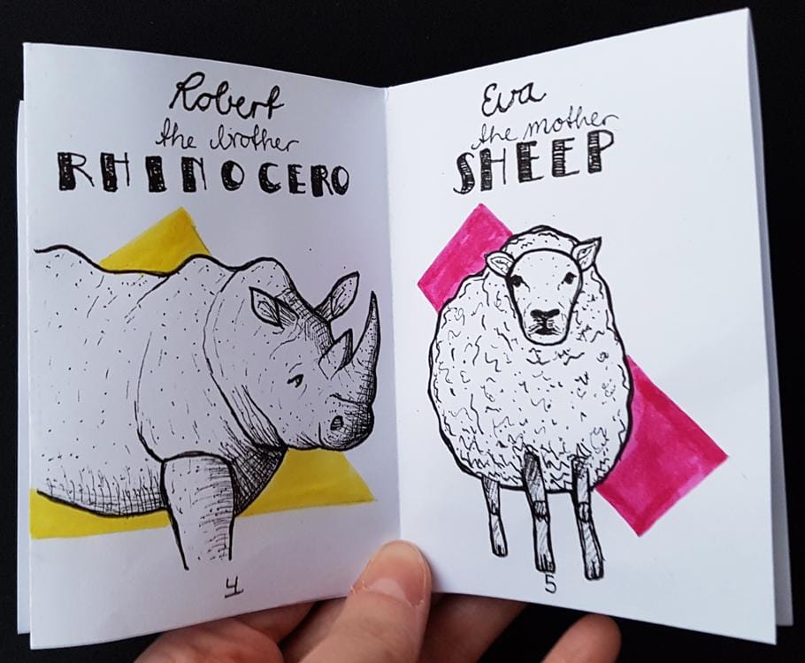 My Family's Favorite Animals - My First Zine - image 5 - student project