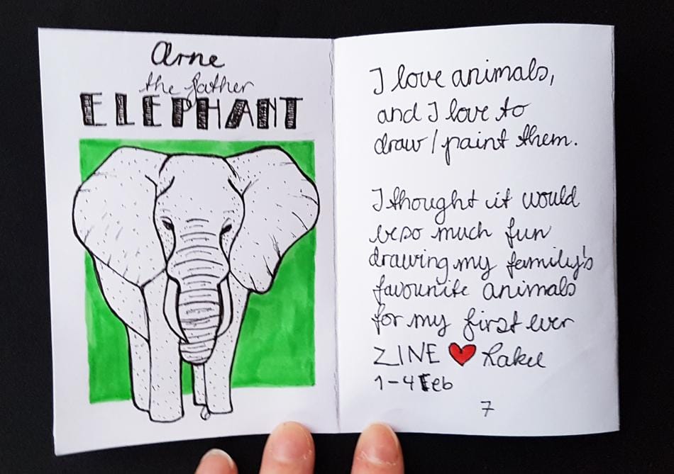 My Family's Favorite Animals - My First Zine - image 6 - student project