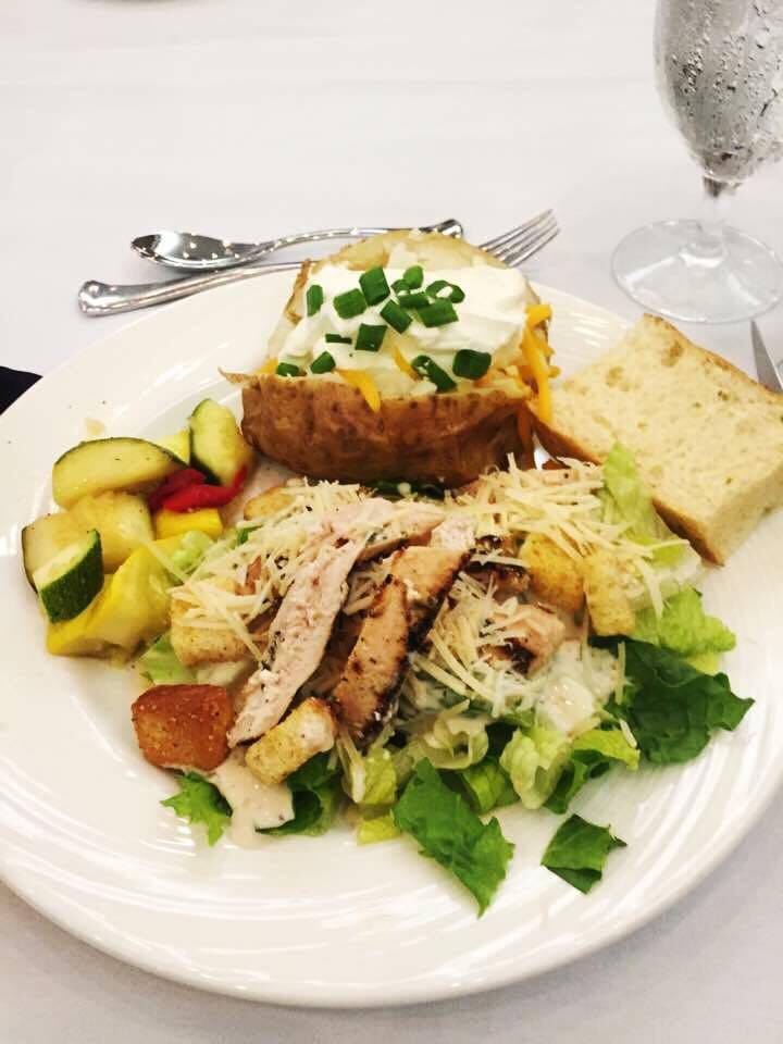 Goat Soup, Chicken Caesar Salad, and a Salmon Dill Burger on Toast - image 2 - student project