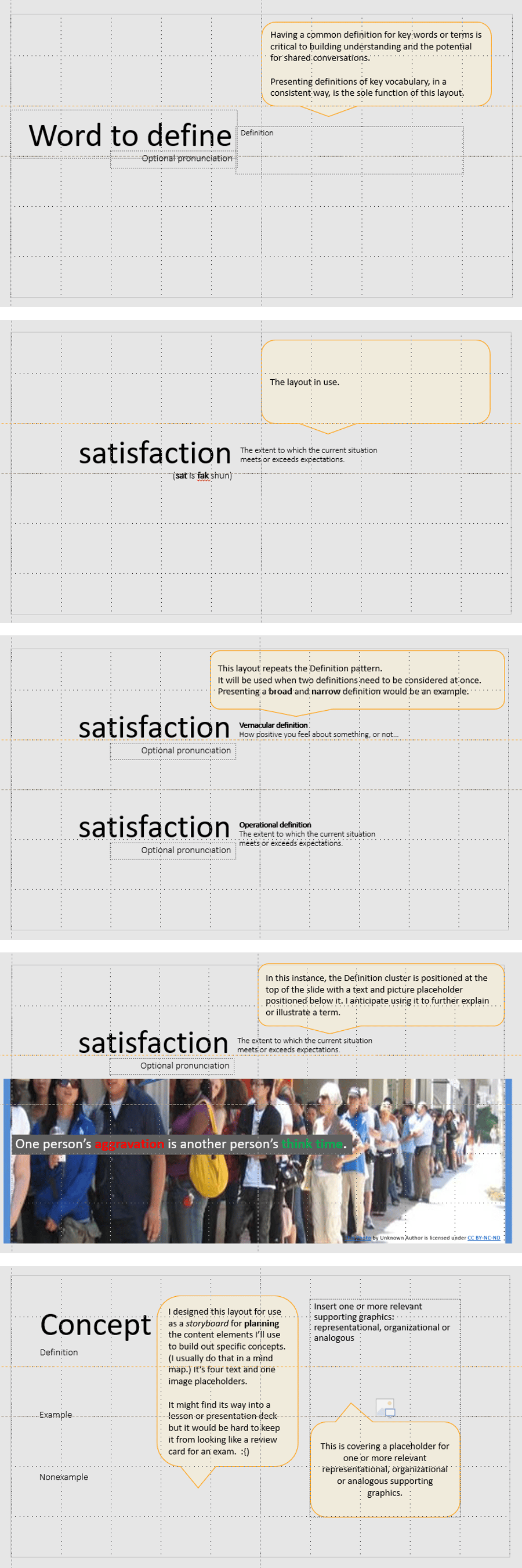 My Definition & Concept Slide Layouts - image 1 - student project