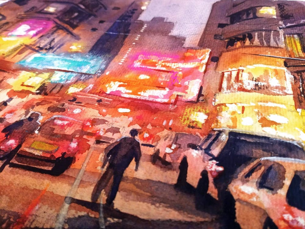 Neon Street - image 2 - student project