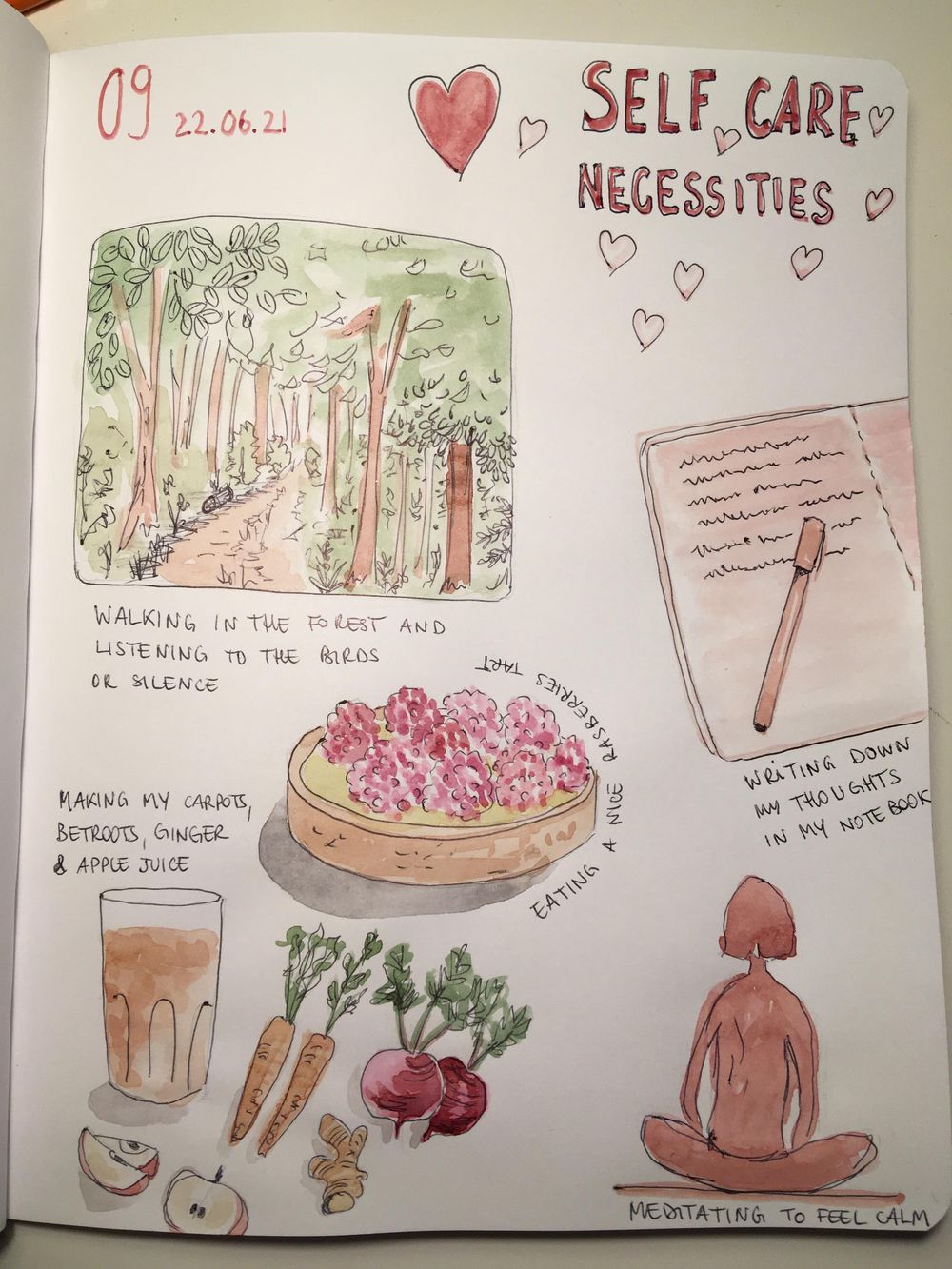 Illustrated journaling - image 9 - student project