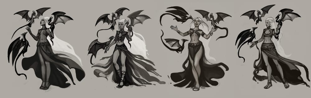 Character Concept Art Lesson  - Learning as much as possible - image 4 - student project