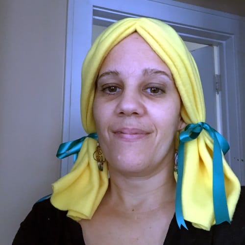 DIY How to Design and Create A Costume Wig For Children in 3 Easy Steps In Under 1 Hour With Hand Sewing- - image 3 - student project