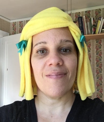 DIY How to Design and Create A Costume Wig For Children in 3 Easy Steps In Under 1 Hour With Hand Sewing- - image 4 - student project