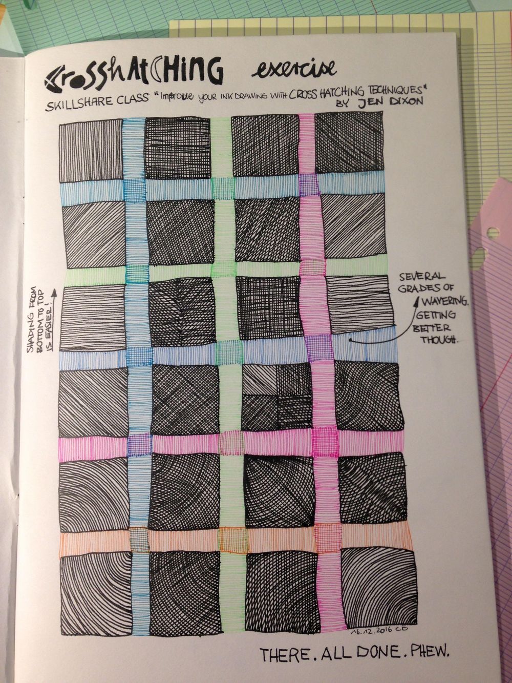 Starting a reference sketchbook - image 2 - student project