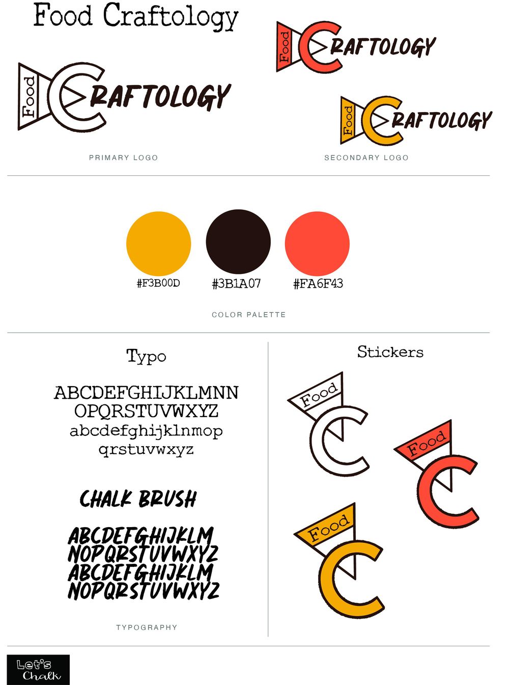 Brand Board Food Craftology - image 1 - student project