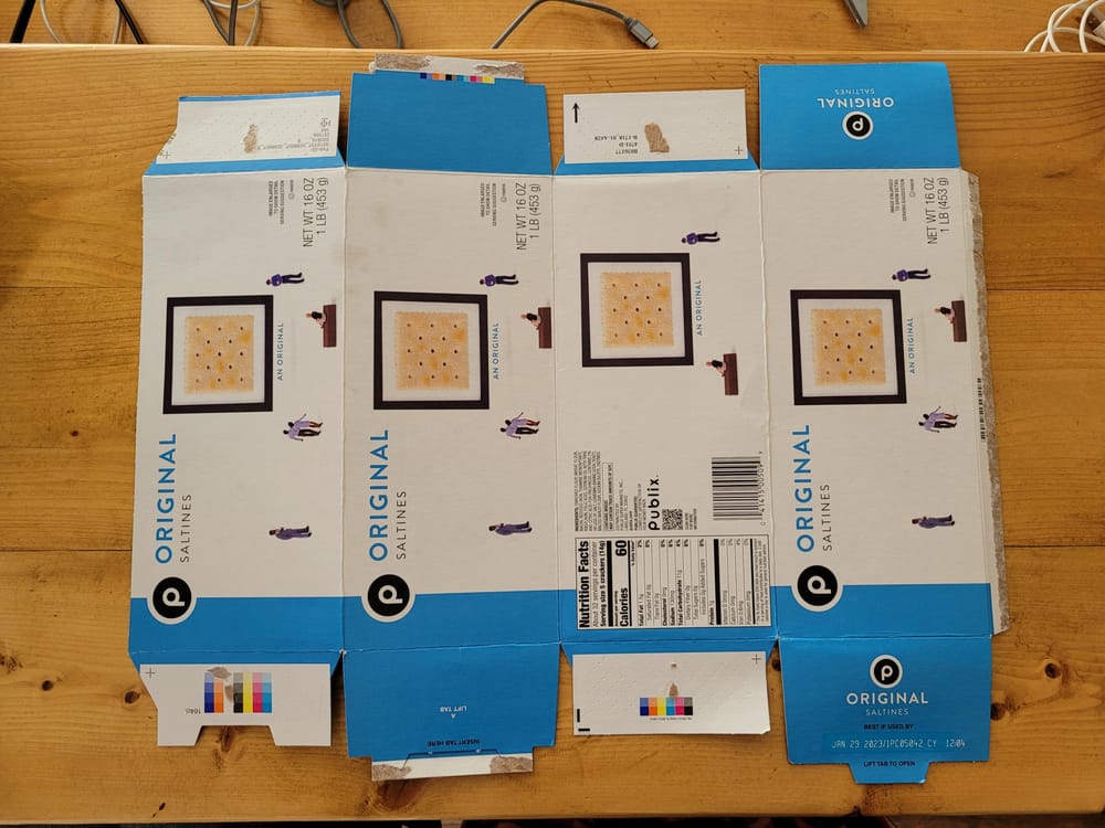 Saltine Cracker Box :) - image 7 - student project