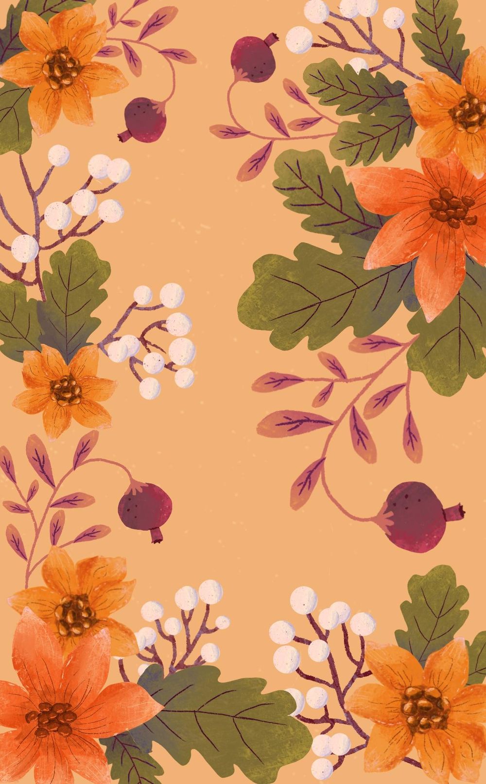 Autumn botanicals - image 3 - student project