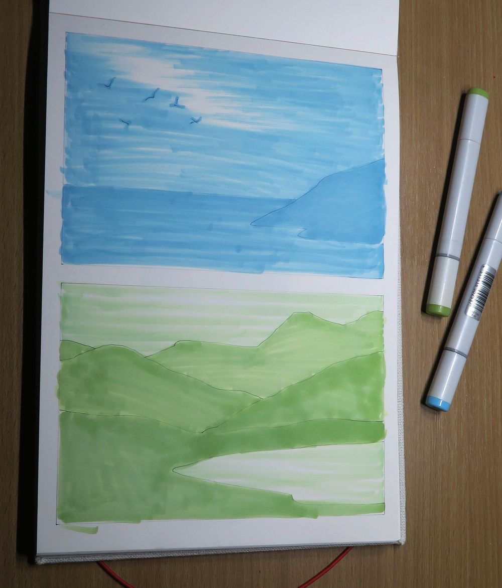 WIP Trying to make markers work for me again Skillshare Student Project