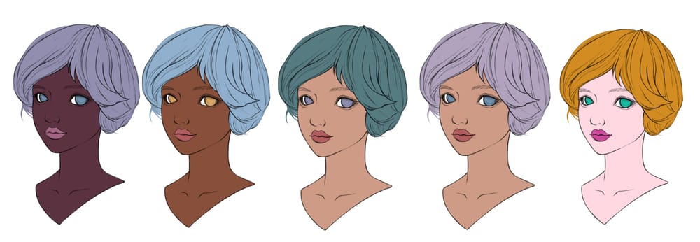Colouring dolls and trying to get the shading right - image 3 - student project