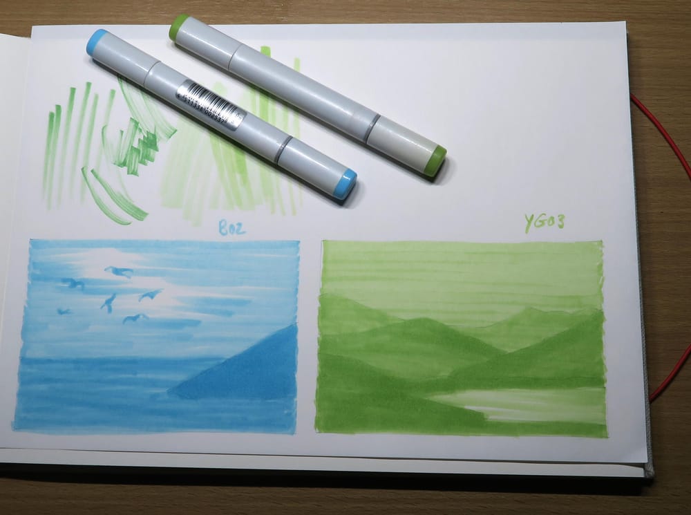 WIP Trying to make markers work for me again Skillshare Student Project
