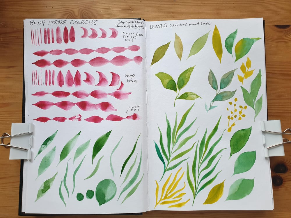 Learning to paint florals, trying my best - image 1 - student project
