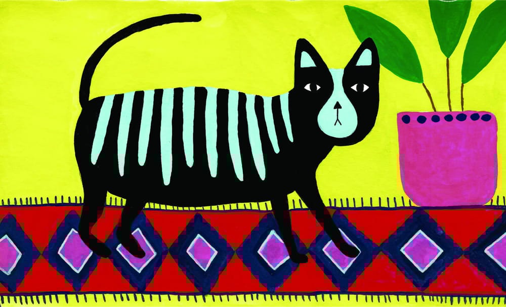 Fat Fluro Cat - image 2 - student project