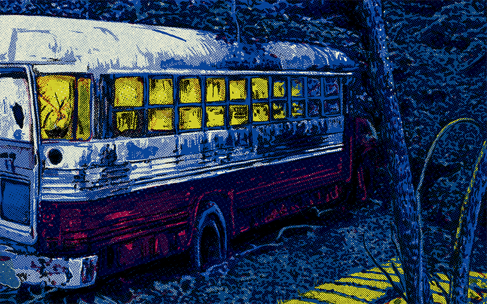 Rock Poster for "Band of Horses" - image 2 - student project